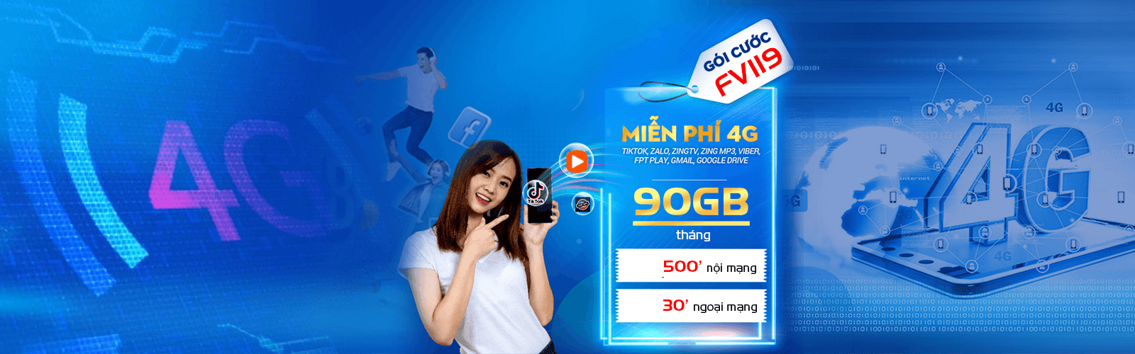 Banner ưu đãi gói cước