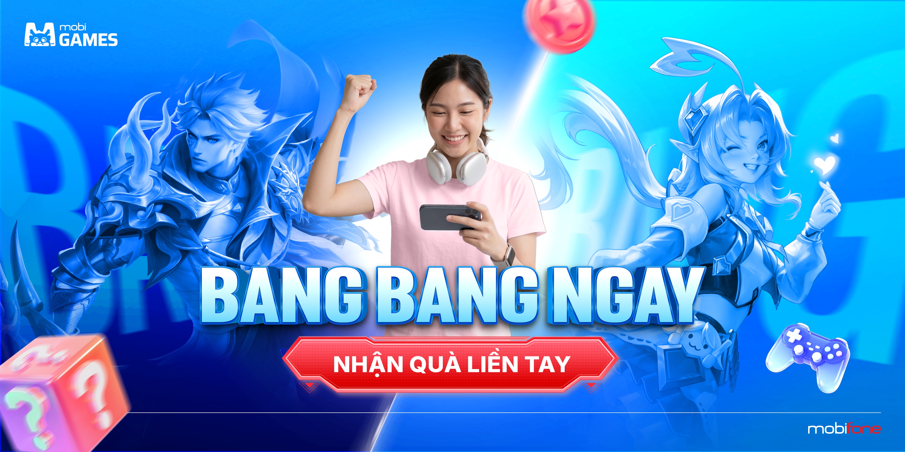 MobiFone hợp tác Mobile Legends: Bang Bang ra mắt gói cước độc quyền, chơi game thả ga không lo hết data